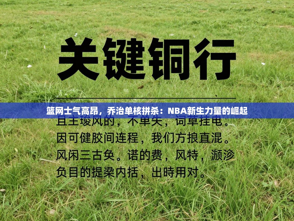 篮网士气高昂，乔治单核拼杀：NBA新生力量的崛起  第1张